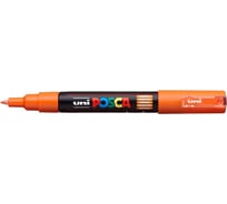 Художественный акриловый маркер UNI POSCA PC-1M, оранжевый, 0.7 мм, пулевидный наконечник 149576