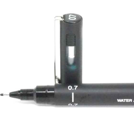 Линер UNI PIN 07 - 200 S чёрный, 0.7 мм 141526