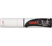Художественный меловой маркер UNI Chalk PWE-8K, белый, до 8.0 мм 69946