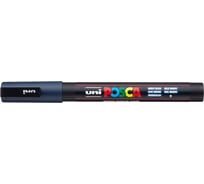 Художественный акриловый маркер UNI POSCA PC-3M, тёмно-синий, 0.9 - 1.3 мм 149569