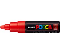 Художественный акриловый маркер UNI POSCA PC-7M, красный, 4.5 - 5.5 мм 149450