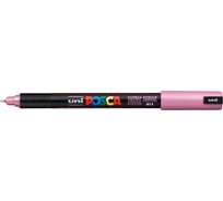 Художественный акриловый маркер UNI POSCA PC-1MR, розовый металлик, 0.7 мм 149671