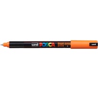 Художественный акриловый маркер UNI POSCA PC-1MR, оранжевый, 0.7 мм, игольчатый наконечник 149662