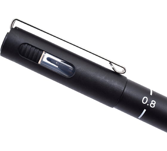 Линер UNI PIN 08 - 200 S чёрный, 0.8 мм 141533