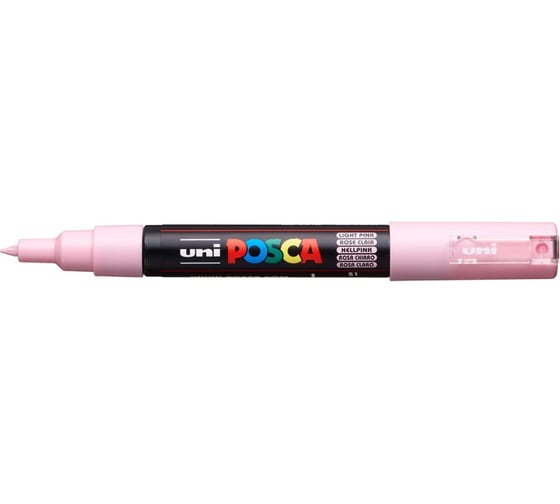 Художественный акриловый маркер UNI POSCA PC-1M, светло-розовый, 0.7 мм 149655