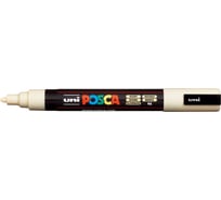 Художественный акриловый маркер UNI POSCA PC-5M, слоновая кость, 1.8 - 2.5 мм 149477