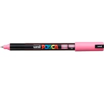 Художественный акриловый маркер UNI POSCA PC-1MR, розовый, 0.7 мм, игольчатый наконечник 149666
