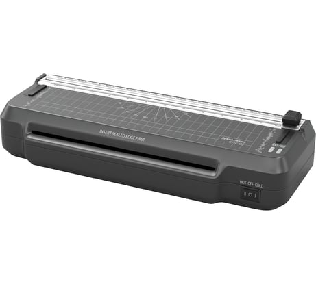 Ламинатор BRAUBERG А4 3в1 (резак, обрезчик углов), пленка 40 шт, в подарок, до 150 мкм, CHF-02 532862