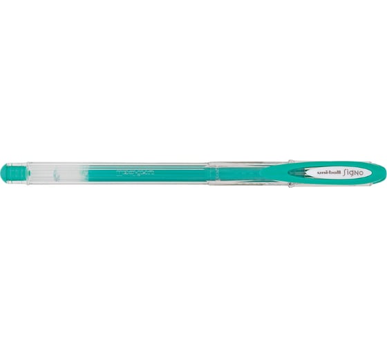 Художественная гелевая ручка UNI Signo Angelic Colour UM-120, пастель зелёный, 0.7 мм 69870 1