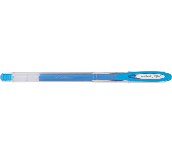 Художественная гелевая ручка UNI Signo Angelic Colour UM-120, пастель голубой, 0.7 мм 69887