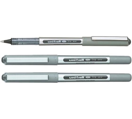 Набор роллеров UNI Ball Eye UB-157, чёрный, 0.7 мм, 3 шт 166027