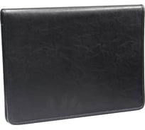 Деловая папка OfficeSpace Varna кожзам, на молнии, зажим для бумаг ПА_КЗ_666