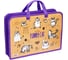 Папка с ручками на молнии ArtSpace Funny cat А4, пластик, 75 мм ПТ-14_4_29556 1