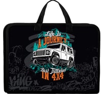 Папка с ручками на молнии ArtSpace 4x4 А4, пластик, 45 мм ПТ-14_29549