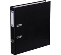 Папка-регистратор OfficeSpace 50 мм, бумвинил, с карманом на корешке, черная 162574