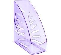 Вертикальный лоток для бумаг Стамм Тропик тонированный фиолетовый Giagint ЛТ362