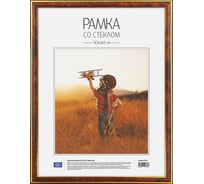Пластиковая рамка OfficeSpace №2, 30х40 см, темный орех 267555