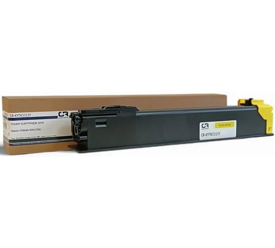 Картридж лазерный CopyRite CR-KYTK5315Y TK-5315Y желтый (18000 стр.) для Kyocera TASKalfa 408ci/508ci 2065559 1
