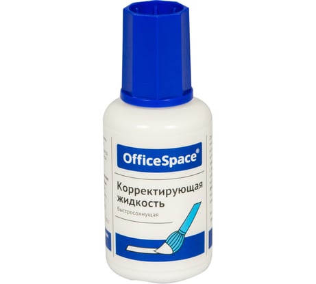 Корректирующая жидкость OfficeSpace 12 мл, на химической основе, с кистью CFS20_1876