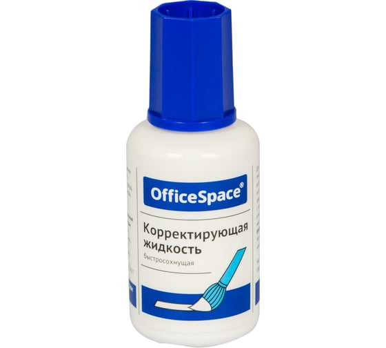 Корректирующая жидкость OfficeSpace 12 мл, на химической основе, с кистью CFS20_1876