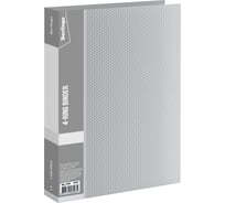 Папка на 4-х кольцах BERLINGO Diamond 25 мм, 700 мкм, бесцветная ABp_44000