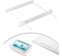 Механизмы для скоросшивания Стамм 25 шт, полипропиленовые, прозрачные СК31