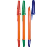 Набор шариковых ручек Стамм Оптима Orange 3 шт, 3 цвета, 1,0 мм РО16