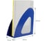 Вертикальный лоток для бумаг OfficeSpace Basic синий VH_37713 6