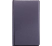 Настольная визитница OfficeSpace на 72 визитки, 110х190 мм, ПВХ, черный 186570