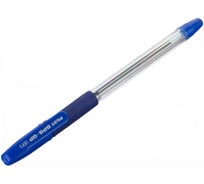 Ручка шариковая масляная ОФИСМАГ PILOT BPS-GP, синяя, комплект 3 штуки, линия письма 0,18 мм, с грипом 880574