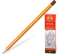 Карандаш чернографитный ОФИСМАГ 4B KOH-I-NOOR 1500, выгодная упаковка, комплект 12 шт 880474