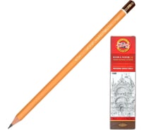 Карандаш чернографитный ОФИСМАГ 7B KOH-I-NOOR 1500, выгодная упаковка, комплект 12 шт 880477