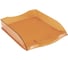 Горизонтальный лоток для бумаг OfficeSpace Colorful тонированный оранжевый HT_33848 1