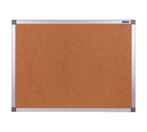 Пробковая доска OfficeSpace 45х60 см, алюминиевая рамка 318900 1