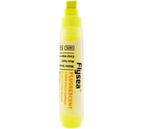 Маркер для временной маркировки Liquid Chalk, наконечник 10,0 мм, цвет желтый Flysea H-895-fluo-yellow