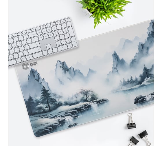 Коврик для мыши Cactus Mountains 900x400x3 мм CS-MPC-PRO11XXL 2064782