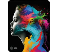 Коврик для мыши Cactus Color paint 300x250x3 мм CS-MPC-D08M 2064773