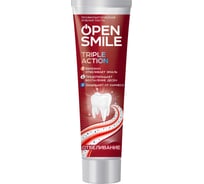 Профилактическая зубная паста Open Smile Triple Action Отбеливание, 50 мл 8150