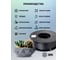 Пластик Cactus CS-3D-PLA-1KG-CARBON PLA/1.75мм/1кг/326м/карбоновый 2061754 3