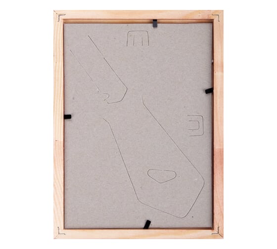 Рамка BRAUBERG 15x20 см, дерево, багет 18 мм, Pinewood, красное дерево, стекло, подставка 391217
