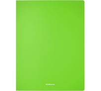 Пластиковая папка ErichKrause Matt Neon с боковым зажимом, A4, ассорти (в пакете по 4 шт) 50138
