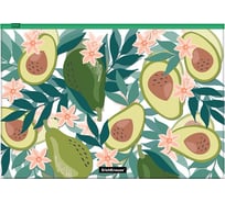 Zip-пакет пластиковый ErichKrause Avocado Dusk, A4, 12 шт 55344