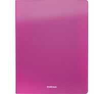 Папка ErichKrause с боковым зажимом пластиковая текстура Алмаз Сияние, A4, ассорти 47184