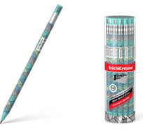 Карандаш механический ErichKrause ColorTouch Emerald Wave 2.0 мм, с точилкой, НВ (в тубусе по 24 шт.) 50835
