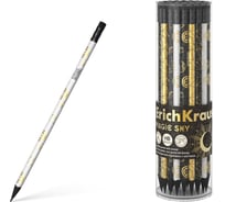 Графитный карандаш ErichKrause Волшебное небо, трехгранный, с ластиком, ТМ 55259