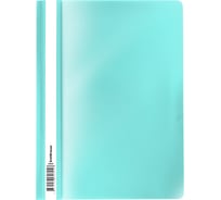 Папка-скоросшиватель пластиковая ErichKrause Diagonal Pastel Mint, A4, мятный в пакете по 20 шт 53511