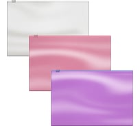 Zip-пакет пластиковый ErichKrause Glossy Candy, B5, полупрозрачный, ассорти, 12 шт 54988