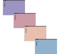 Zip-пакет пластиковый ErichKrause Soft Manga, C6, непрозрачный, ассорти, 12 шт 61174