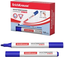 Маркер ErichKrause для досок W-170, цвет чернил синий 13044