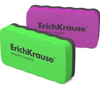 Стиратель для досок магнитный ErichKrause 107x57мм, 12 шт 44807